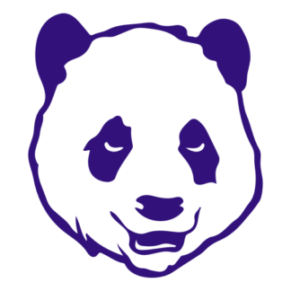 Sexy Panda Decal (Purple)
